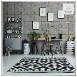 Giấy dán tường họa tiết gạch rêu tự nhiên