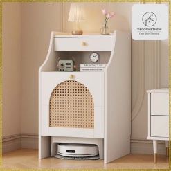 Tủ đầu giường có chỗ để robot hút bụi GHS-5312 tiện lợi, hiện đại