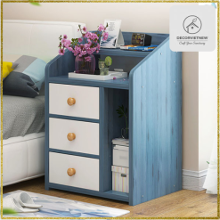 Tủ đầu giường nhỏ gọn bằng gỗ GHS-5856