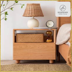 Tủ đầu giường bằng gỗ kết cấu chắc chắn GHS-51306