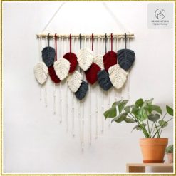 Rèm lá Macrame decor