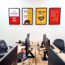 Tranh treo tường phòng làm việc siêu hot năm 2025