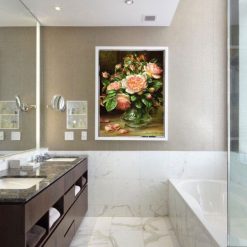 Tranh treo phòng tắm siêu xinh