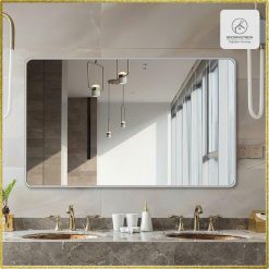 Hình ảnh gương decor phòng khách