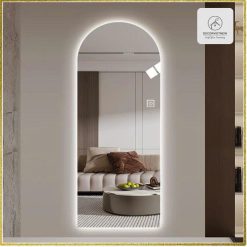 Hình ảnh gương decor phòng khách