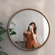 Hình ảnh gương decor quán cafe